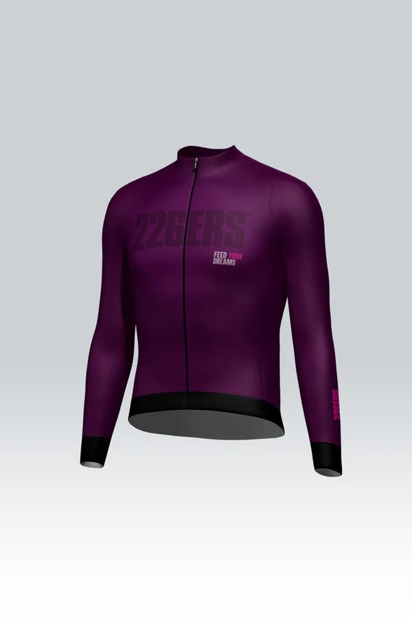 Maillot manches longues violet homme 226ERS Gobik Hyder Vermilion - Peloton GP