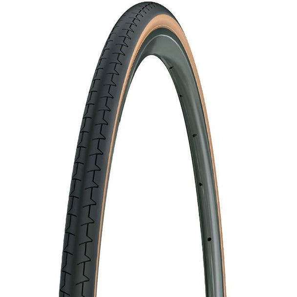 MICHELIN pneu Dynamic Classic 700x28 tringle rigide noir flanc marron - Peloton GP