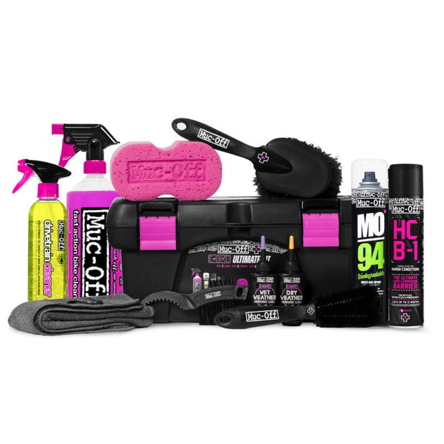 MUC - OFF EBIKE ULTIMATE KIT – Kit Complet Nettoyage & Entretien pour Vélo Électrique - Peloton GP