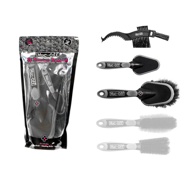 MUC - OFF – KIT DE 3 BROSSES DE NETTOYAGE - Peloton GP