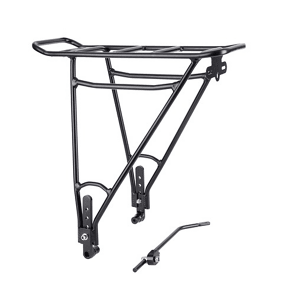 OXFORD Porte-Bagage Alu 26-28" Noir Compatible Disque - Peloton GP