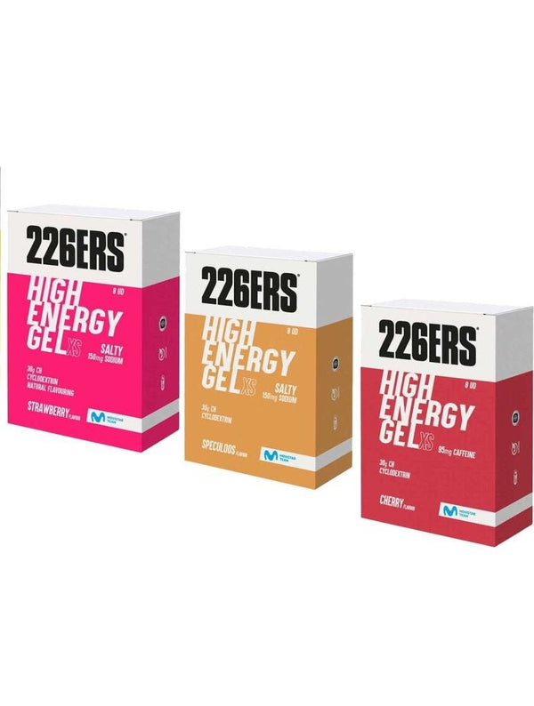 Pack 6 gels énergétiques 226ERS High Energy 76 g - Peloton GP