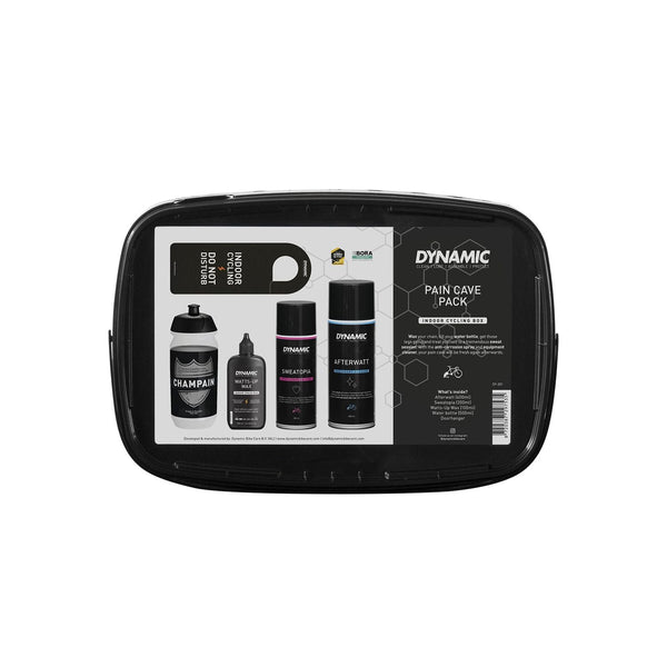 Pack DYNAMIC Pain Cave – Entretien Vélo Indoor + Bouteille & Accessoires - Peloton GP