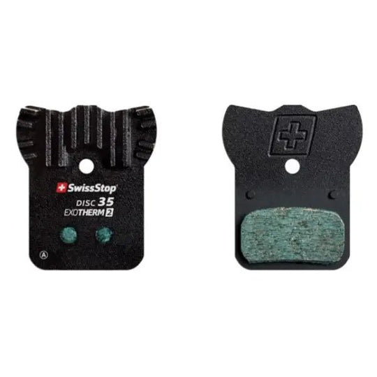 Paire de plaquettes organiques disc 35 EXOTherm2 - SwissStop - Peloton GP
