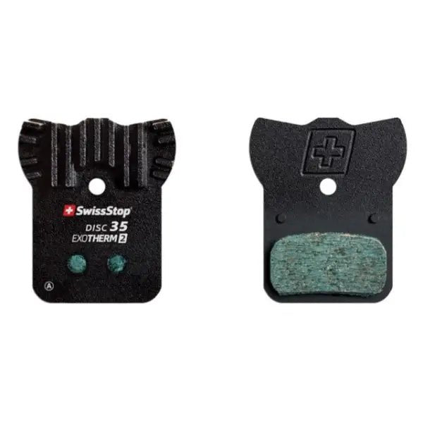 Paire de plaquettes organiques disc 35 EXOTherm2 - SwissStop - Peloton GP