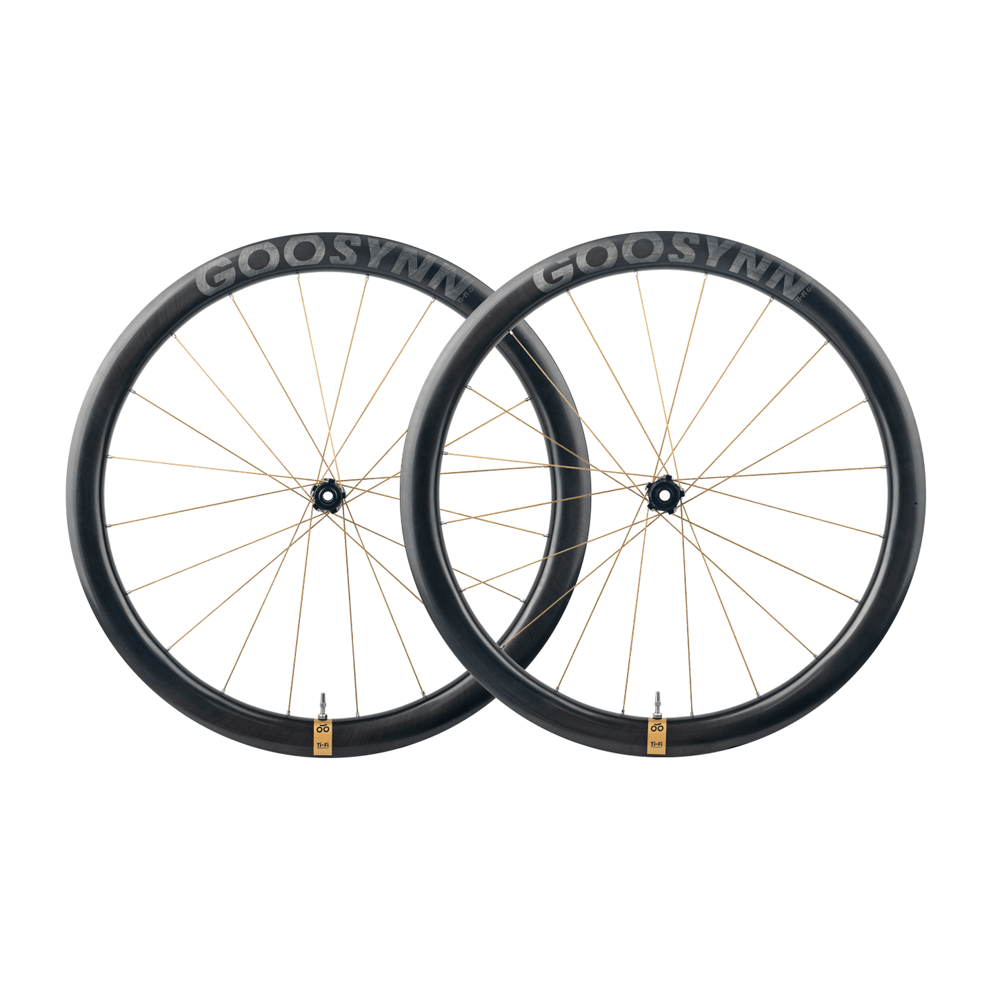 Paire de roues à disques Ti - Fi G45 - GOOSYNN - Peloton GP