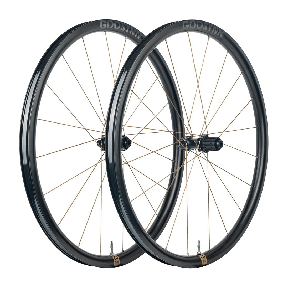 Paire de roues à disques Ti - Fi R30 - GOOSYNN - Peloton GP