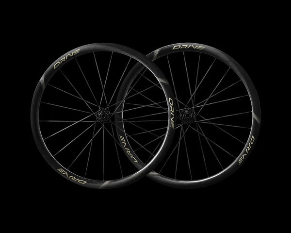 Paire de roues Drive 36D II à disques - Elite Wheels - Peloton GP