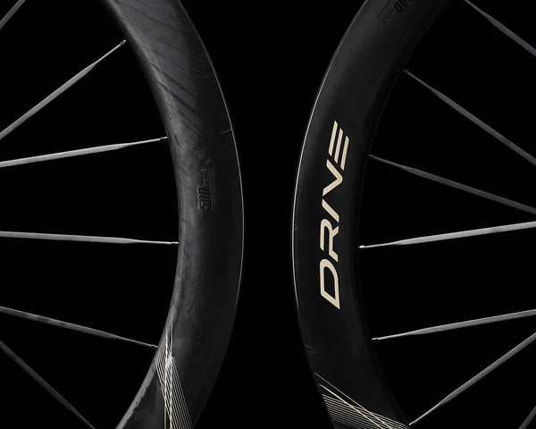 Paire de roues Drive 50D II à disques - Elite Wheels - Peloton GP