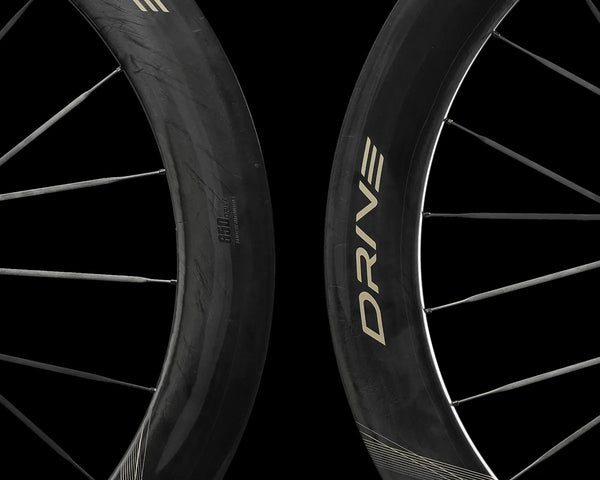 Paire de roues Drive 65D II à disques - Elite Wheels - Peloton GP