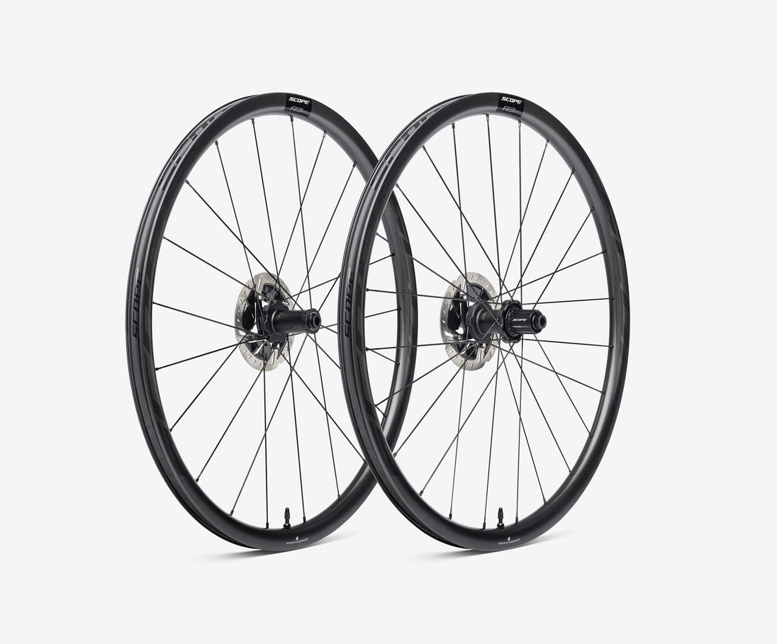 Paire de roues R3A Allroad disques - Scope - Peloton GP