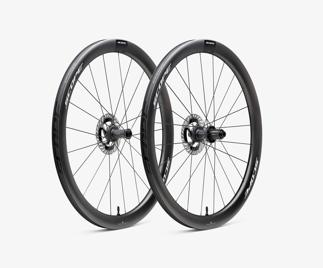 Paire de roues Scope R4 Disques (45mm) - Scope - Peloton GP