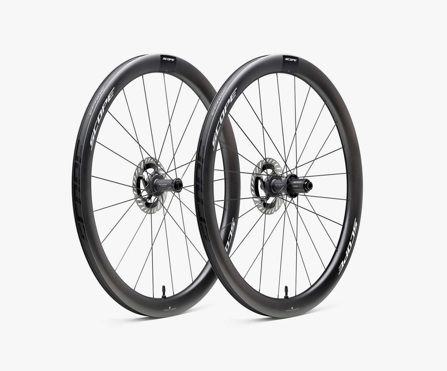 Paire de roues Scope R4 Disques (45mm) - Scope - Peloton GP