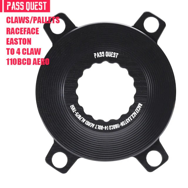 PASS QUEST Adapter Converter pour RACEFACE / EASTON 110 BCD 4 - Peloton GP