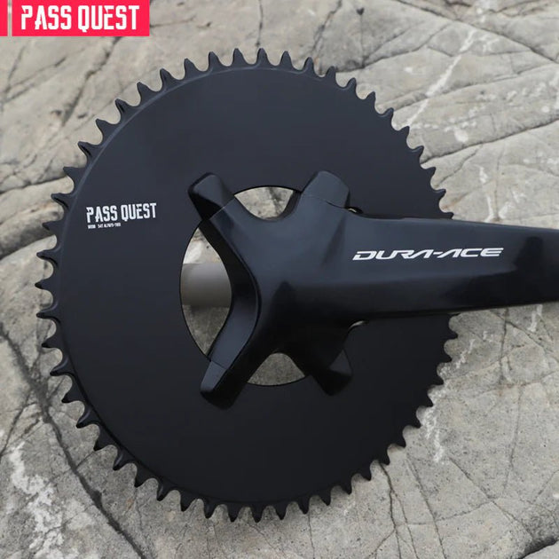 PASS QUEST Plateau Narrow Wide Rond Shimano R9100 BCD 110 mm 4T AERO - Peloton GP