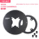 PASSQUEST Plateau AERO PLEIN 2X R9200 R8100 110BCD SHIMANO 12V – Noir - Peloton GP