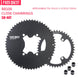 PASSQUEST Plateau AERO PLEIN 2X R9200 R8100 110BCD SHIMANO 12V – Noir - Peloton GP