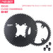 PASSQUEST Plateau AERO PLEIN 2X R9200 R8100 110BCD SHIMANO 12V – Noir - Peloton GP