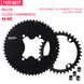 PASSQUEST Plateau AERO PLEIN 2X R9200 R8100 110BCD SHIMANO 12V – Noir - Peloton GP
