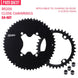 PASSQUEST Plateau AERO PLEIN 2X R9200 R8100 110BCD SHIMANO 12V – Noir - Peloton GP