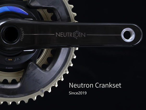 Pédalier capteur de puissance SIGEYI (sans) plateaux - Neutron - Peloton GP