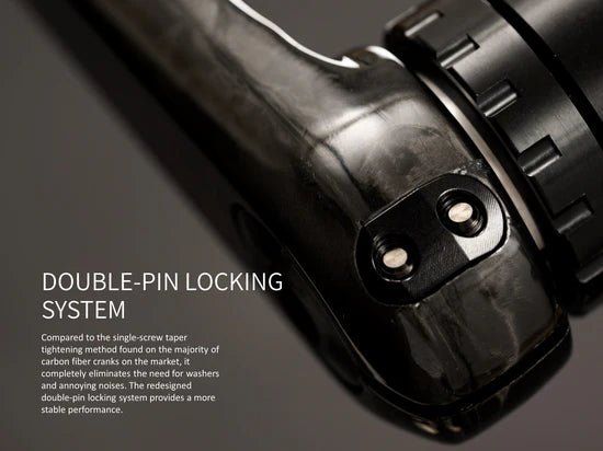 Pédalier capteur de puissance SIGEYI (sans) plateaux - Neutron - Peloton GP