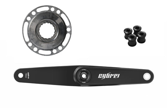 Pédalier Carbone CYBREI GP - 3 Carbon Spider - Peloton GP