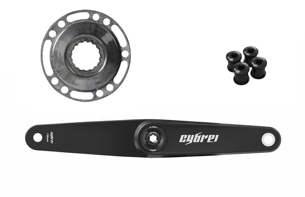 Pédalier Carbone CYBREI GP - 3 Carbon Spider - Peloton GP