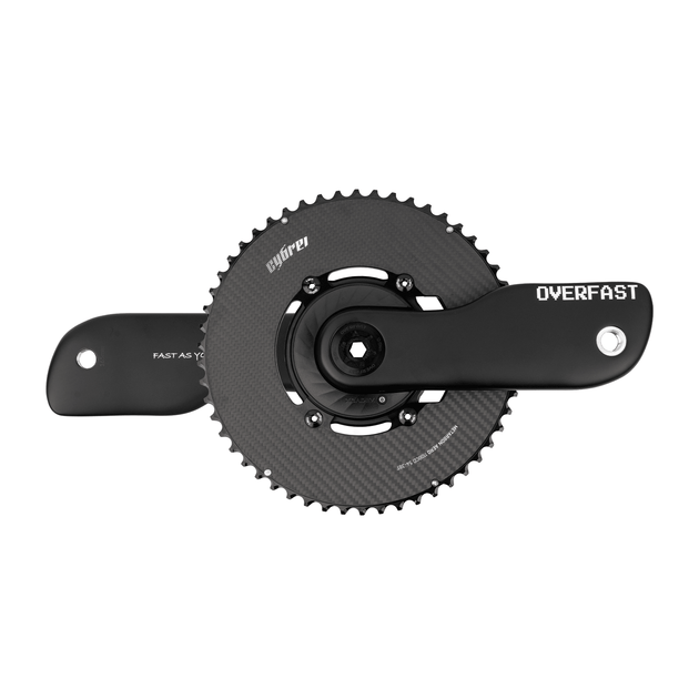 Pédalier Overfast Aerox Capteur XCADEY Plateaux Metarbon - Peloton GP