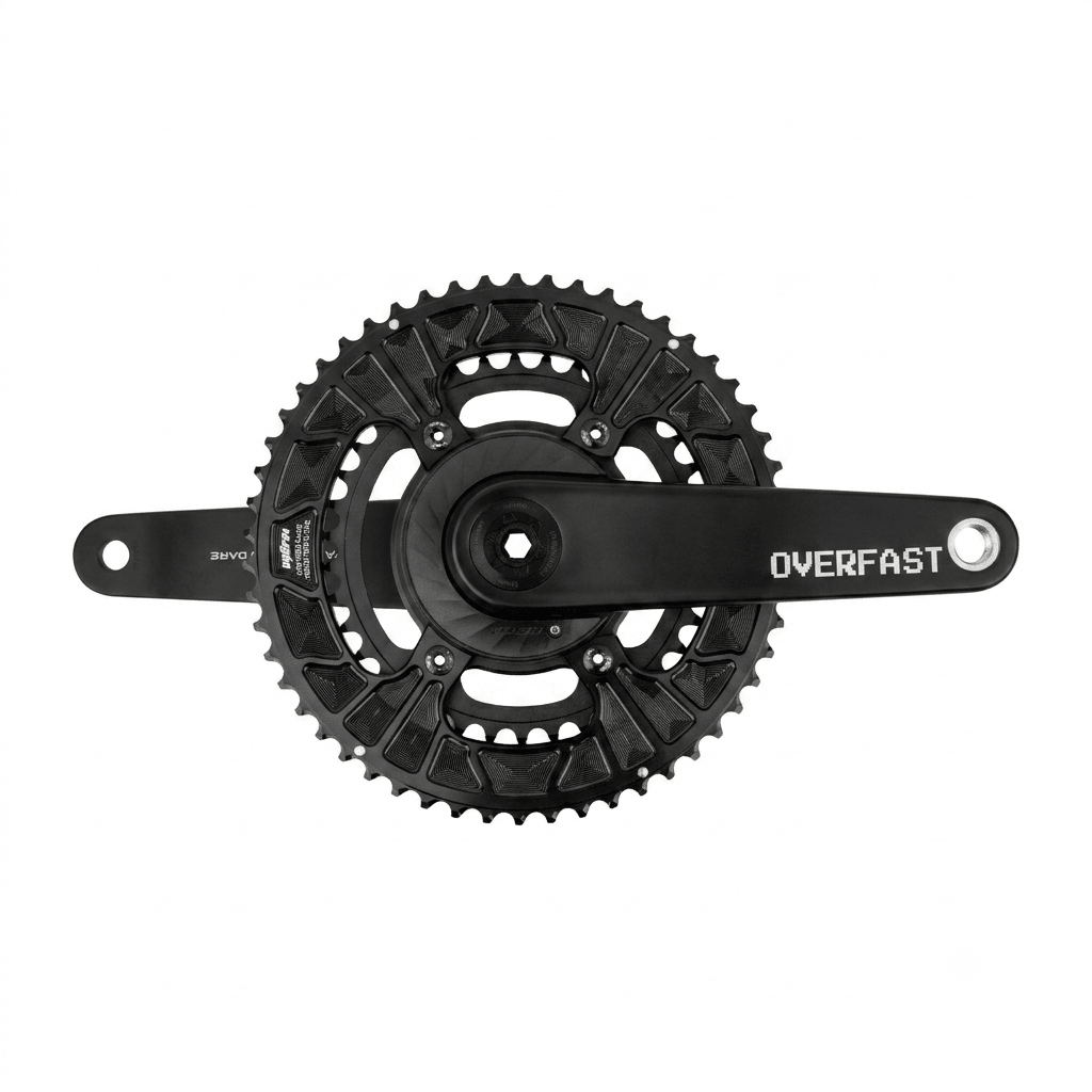 Pédalier Overfast Vela Capteur XCADEY Plateaux EVO - Peloton GP