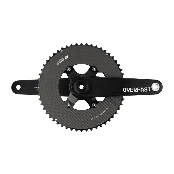 Pédalier Overfast Vela Spider Cybrei Plateaux Metarbon - Peloton GP