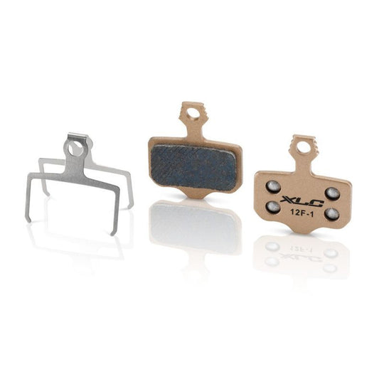 Plaquettes BP - S21 métalliques or pour SRAM AVID/ELIXIR/XX/X0/DB/LEVEL - XLC - Peloton GP