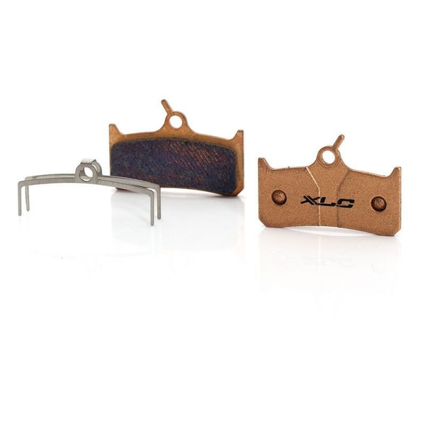 Plaquettes de Frein Métalliques XLC BP - O10 – Or – Pour Shimano Deore XT BR - M756 - Peloton GP