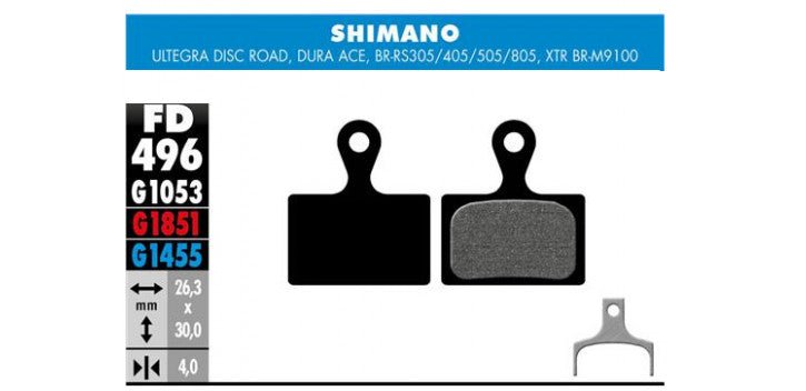 Plaquettes de frein shimano - Bear - Peloton GP