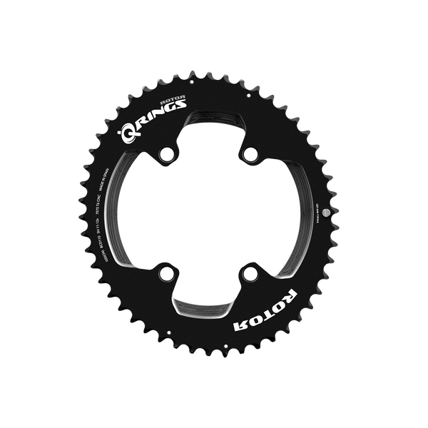 Plateau extérieur ovale Q Ring 110x4 11 - 12v - Rotor - Peloton GP