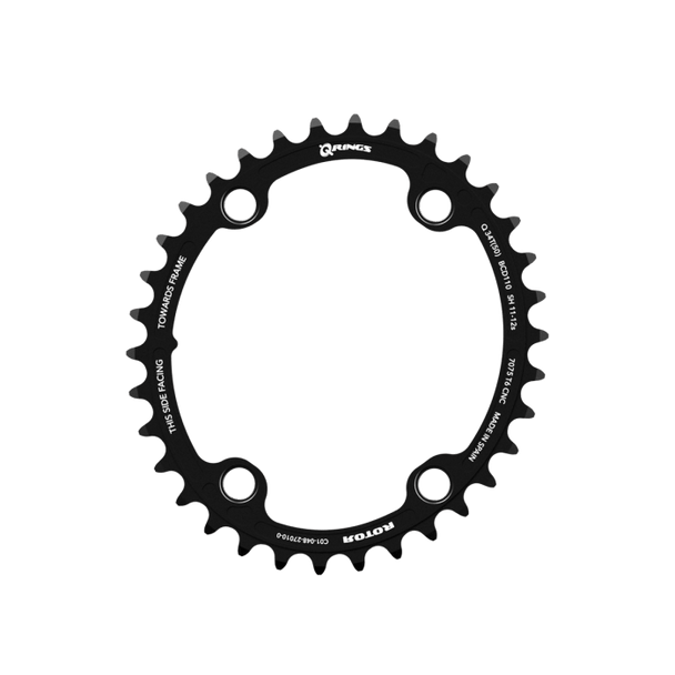 Plateau intérieur ovale Q Ring 110x4 11 - 12v - Rotor - Peloton GP