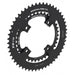 Plateau TA FX110 Extérieur – 110 mm – Aluminium 7075 T6 – 10/11V – Noir - Peloton GP