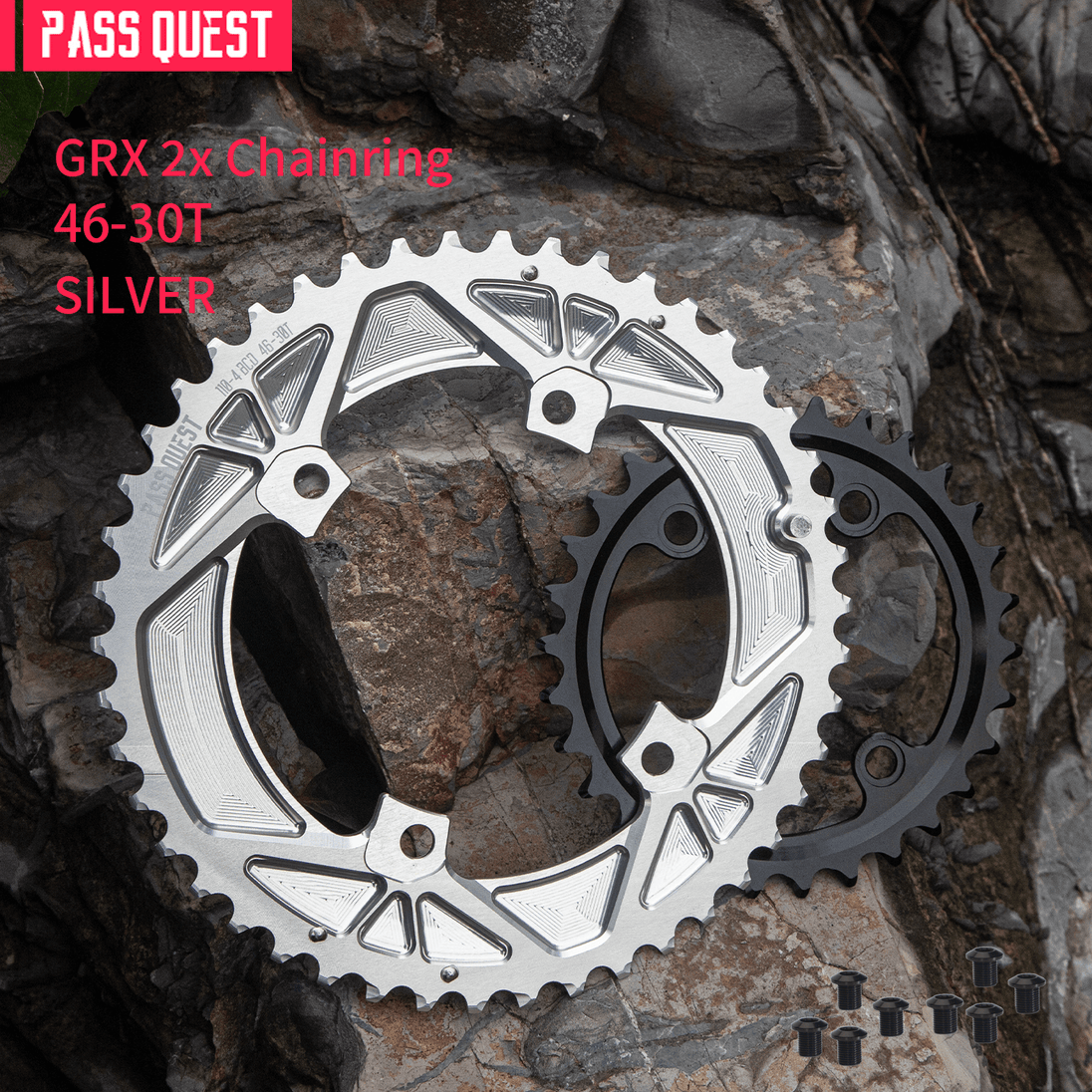 Plateaux gravel pour SHIMANO GRX 110 BCD - Peloton GP