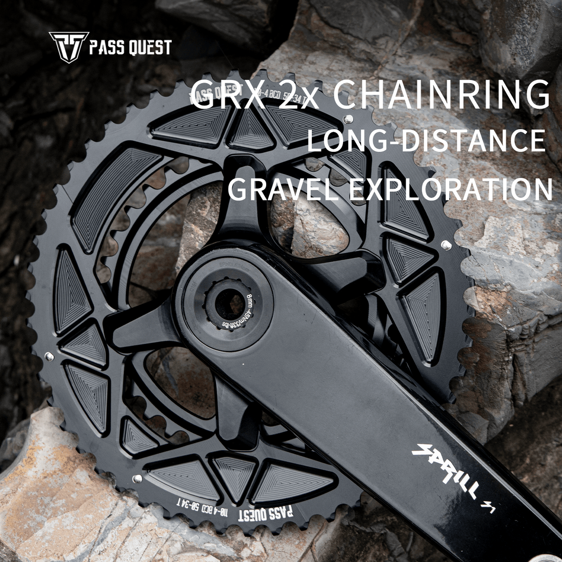 Plateaux gravel pour SHIMANO GRX 110 BCD - Peloton GP