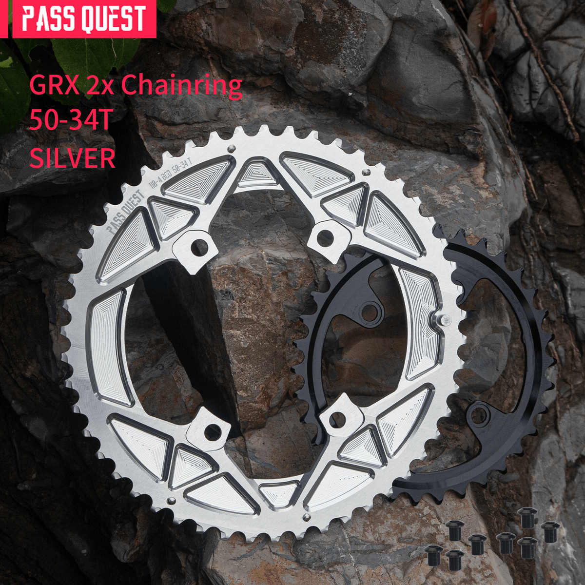 Plateaux gravel pour SHIMANO GRX 110 BCD - Peloton GP