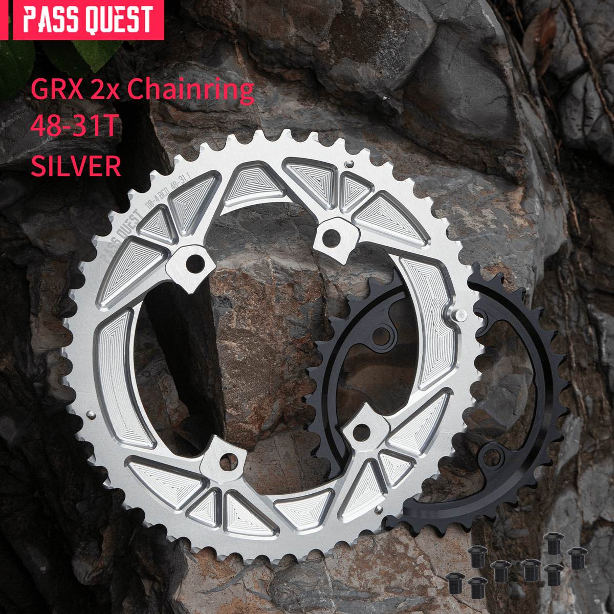 Plateaux gravel pour SHIMANO GRX 110 BCD - Peloton GP