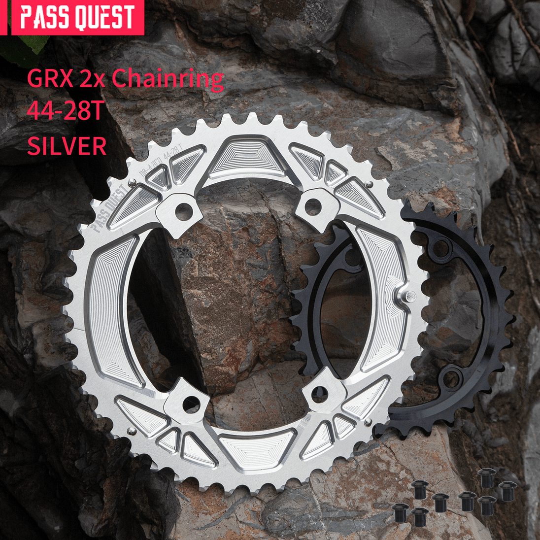 Plateaux gravel pour SHIMANO GRX 110 BCD - Peloton GP