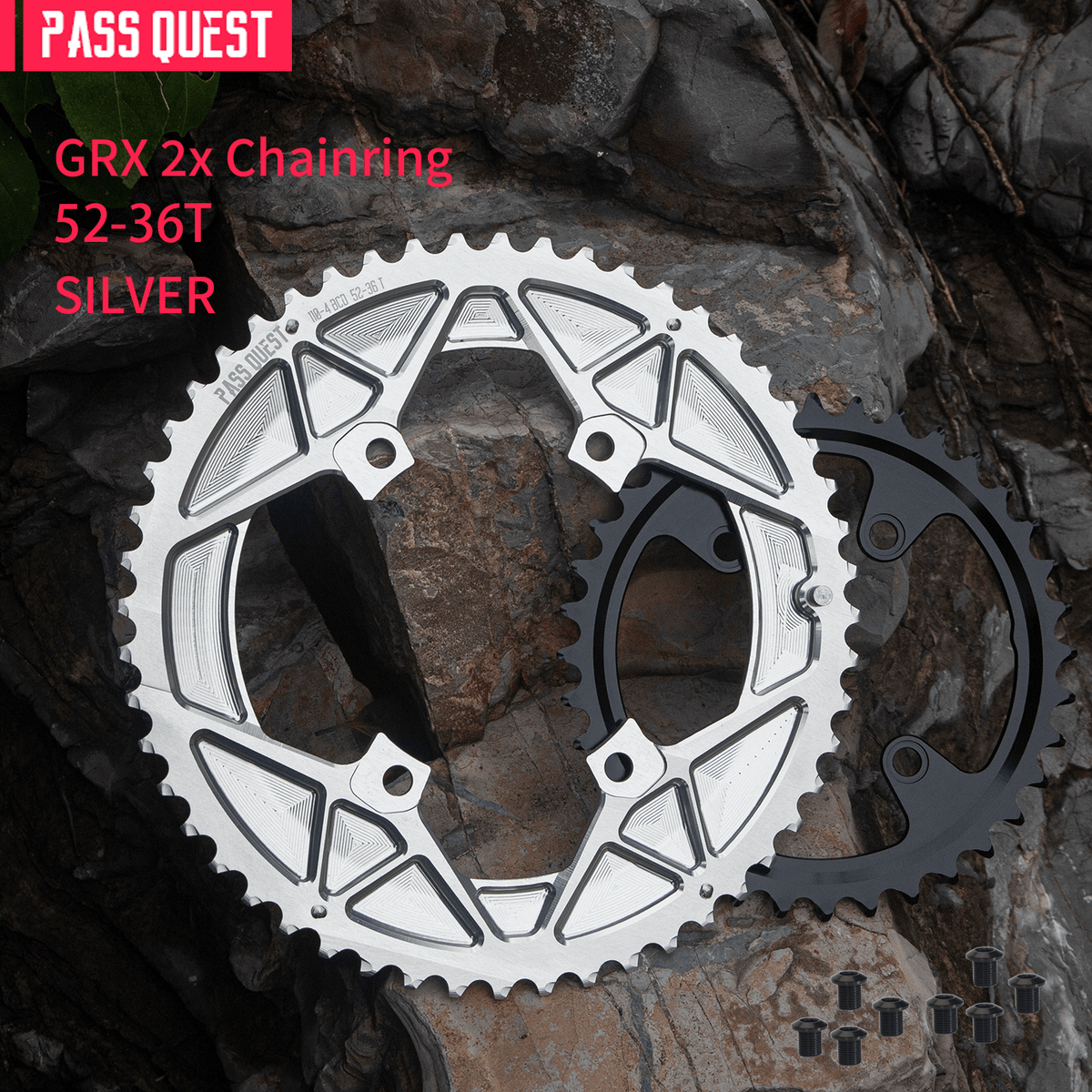 Plateaux gravel pour SHIMANO GRX 110 BCD - Peloton GP