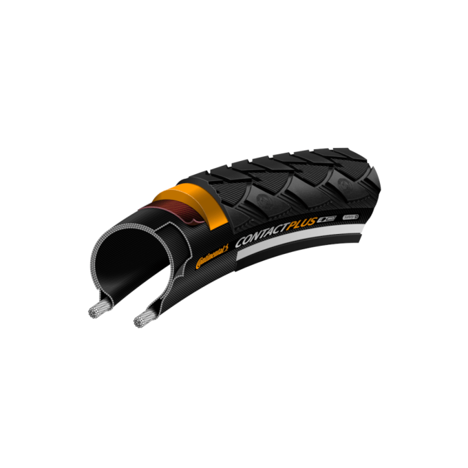 Pneu Contact Plus Bande Reflex - CONTINENTAL - Peloton GP