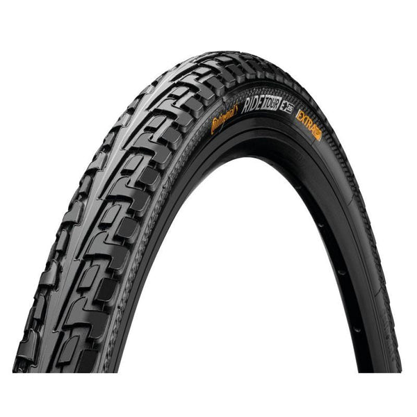 Pneu Continental Ride Tour 26x1.75 Rigide Noir Réfléchissant 47 - 559 - Peloton GP
