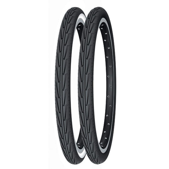 PNEU MICHELIN DIABOLO CITY 500A ACCESS LINE RIGIDE BLANC/NOIR 37 - 440 - Peloton GP