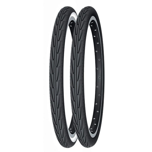 PNEU MICHELIN DIABOLO CITY 500A ACCESS LINE RIGIDE BLANC/NOIR 37 - 440 - Peloton GP