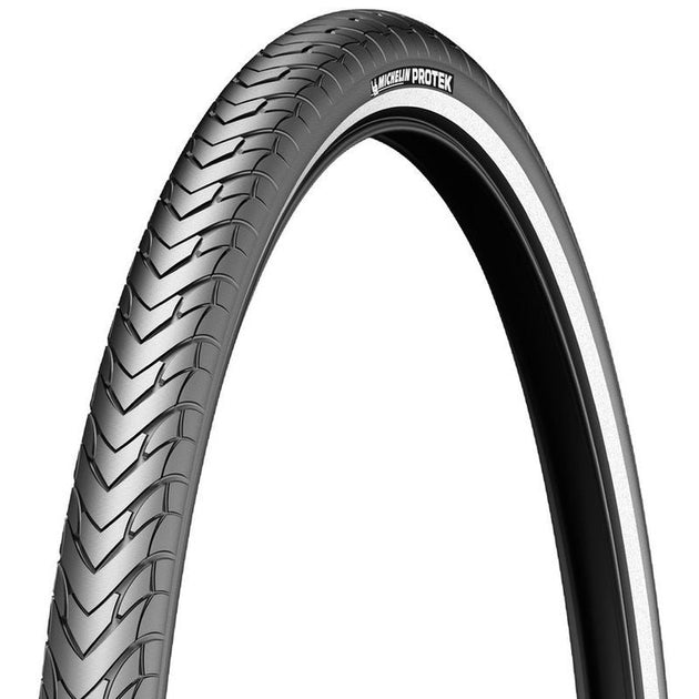 Pneu Michelin Protek 700x28C Acces Line Rigide Flanc Réfléchissant 28 - 622 - Peloton GP