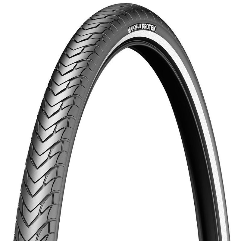 Pneu Michelin Protek 700x28C Acces Line Rigide Flanc Réfléchissant 28 - 622 - Peloton GP