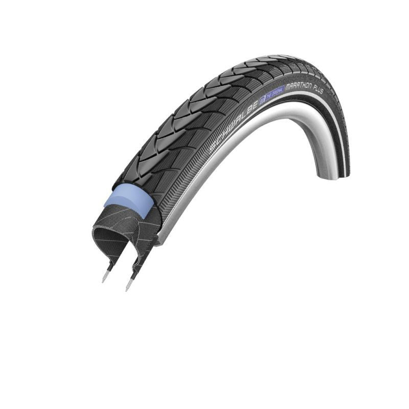 Pneu SCHWALBE Marathon Plus 26x1 3/8 (37 - 590) HS440 SmartGuard - Peloton GP